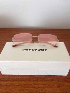DMY BY DMY Jen Rectangular Sunglasses